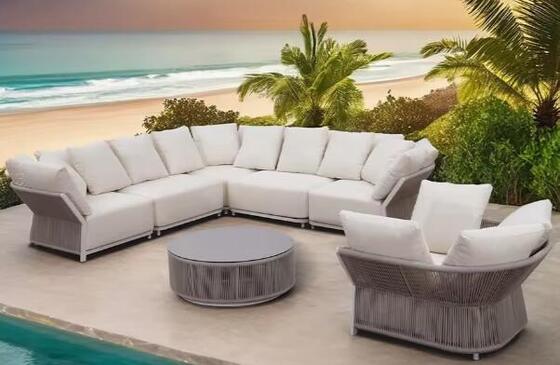 Good price Hot Sale Outdoor Furniture Set with Eco-Friendly Materials and CE Certification for Gardens Courtyards and Villas online