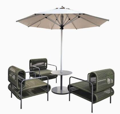 Good price Round Rope Aluminum PATIO sofa set high density sponge online