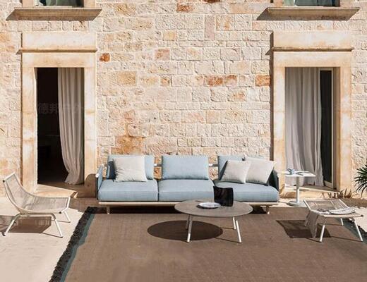 Guter Preis Modernes Sofa Set Garten Teak Outdoor Möbel Aluminium Holz Terrasse Online