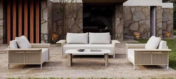 Guter Preis Terrassen Luxus Gartenmöbel Outdoor Sofa Set Aluminium Online