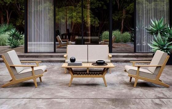 Good price Outdoor Teak Sofa Set Garden Furniture Sets Patio online