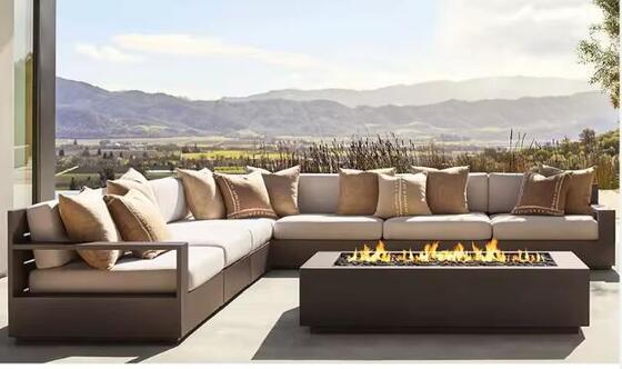 Good price Modern Garden Sofa Aluminum Frame Outdoor Sofa for Balcony online