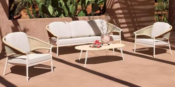 Guter Preis Luxushotel Outdoor Sofa Gartensofa Modernes Outdoor Sofa Resort Outdoor Möbel Set Innenhof Online