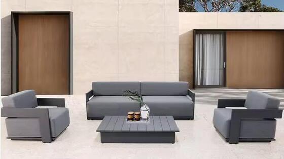 Good price Aluminum Outdoor Patio Furniture Set Modern Patio Garden Outdoor Metal Sofa Set online